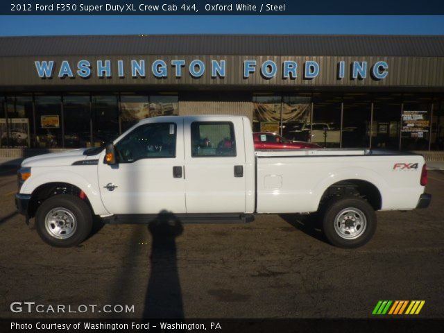 2012 Ford F350 Super Duty XL Crew Cab 4x4 in Oxford White