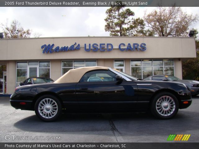 2005 Ford Thunderbird Deluxe Roadster in Evening Black