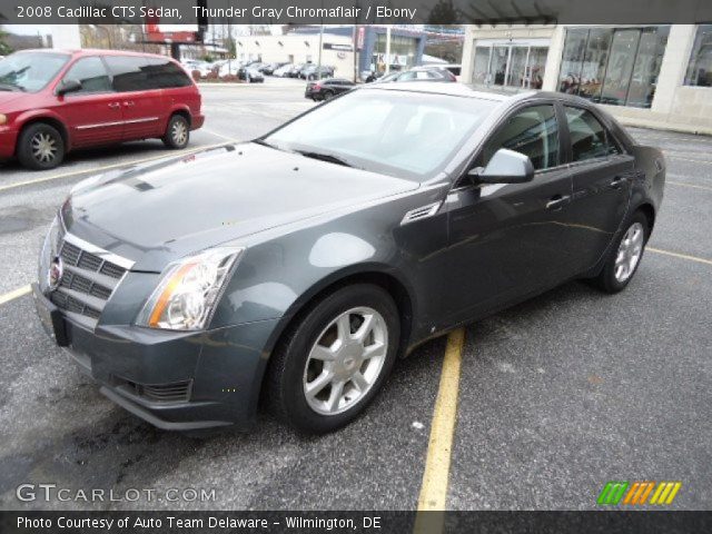 2008 Cadillac CTS Sedan in Thunder Gray Chromaflair
