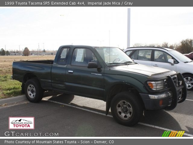 1999 Toyota Tacoma SR5 Extended Cab 4x4 in Imperial Jade Mica
