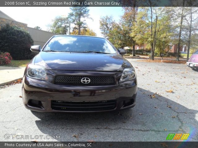 2008 Scion tC  in Sizzling Crimson Red Mica