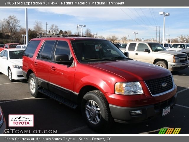 2006 Ford Expedition XLT 4x4 in Redfire Metallic
