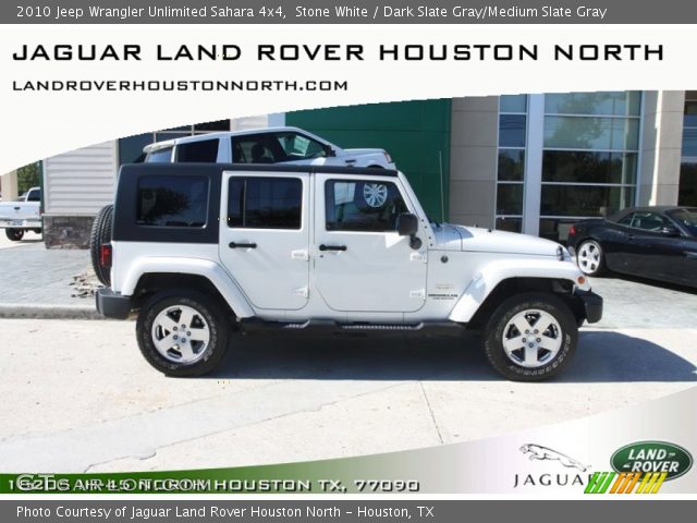 2010 Jeep Wrangler Unlimited Sahara 4x4 in Stone White