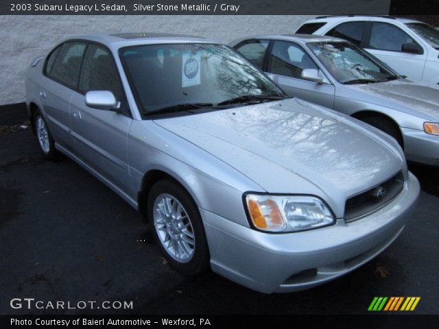 2003 Subaru Legacy L Sedan in Silver Stone Metallic