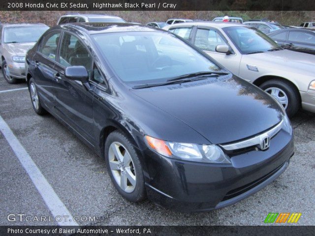 2008 Honda Civic EX Sedan in Nighthawk Black Pearl