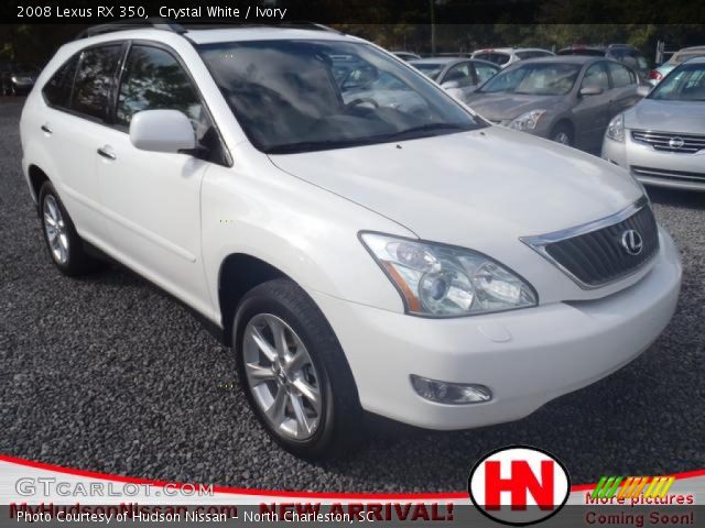 2008 Lexus RX 350 in Crystal White
