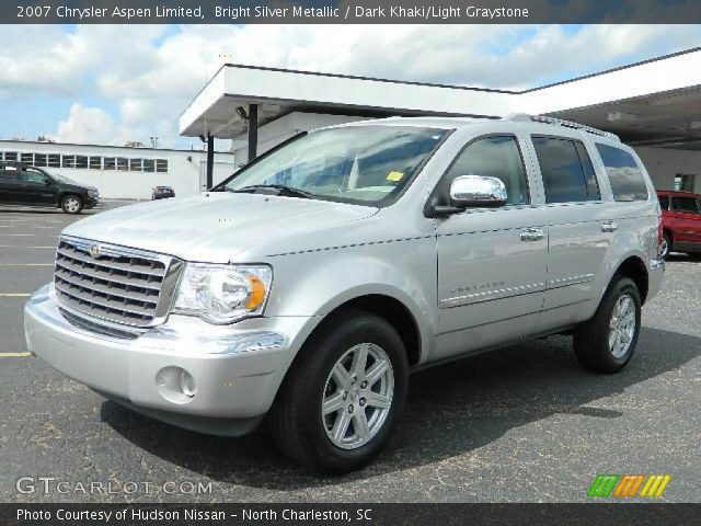 2007 Chrysler Aspen Limited in Bright Silver Metallic