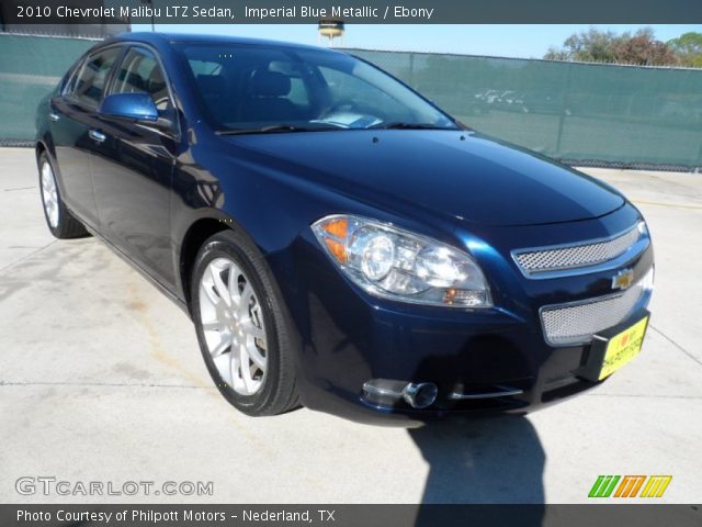 2010 Chevrolet Malibu LTZ Sedan in Imperial Blue Metallic