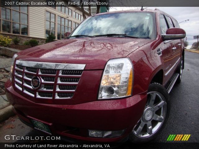 2007 Cadillac Escalade ESV AWD in Red-E