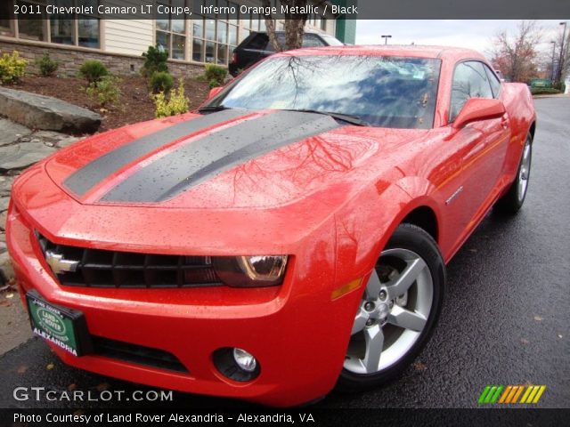 2011 Chevrolet Camaro LT Coupe in Inferno Orange Metallic