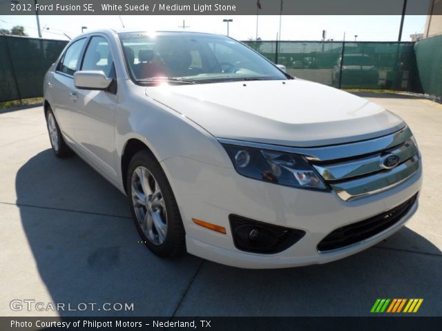 2012 Ford Fusion SE in White Suede