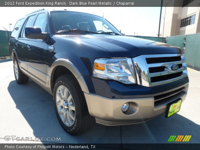 2012 Ford Expedition King Ranch in Dark Blue Pearl Metallic