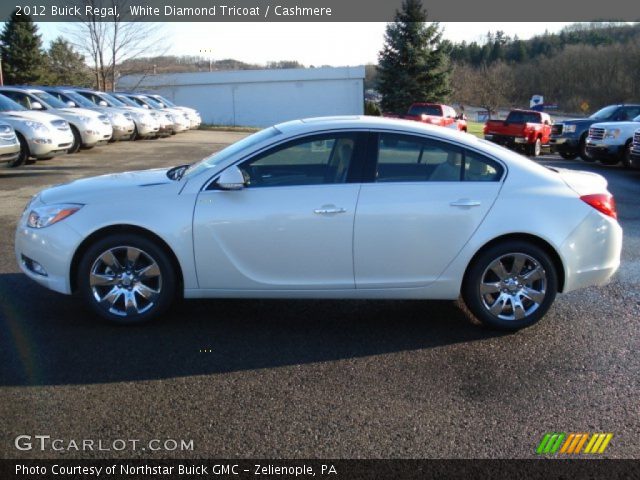 2012 Buick Regal  in White Diamond Tricoat