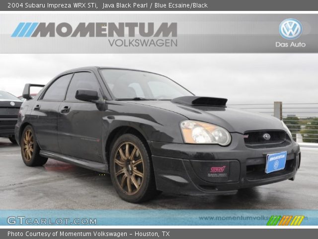 2004 Subaru Impreza WRX STi in Java Black Pearl