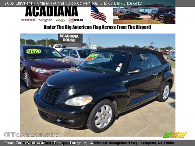 2005 Chrysler PT Cruiser Touring Turbo Convertible in Black