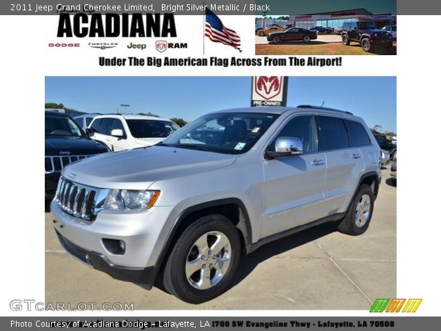 2011 Jeep Grand Cherokee Limited in Bright Silver Metallic