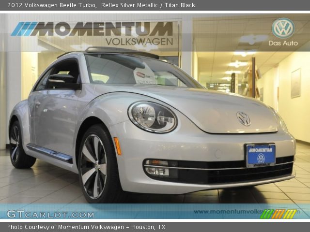 2012 Volkswagen Beetle Turbo in Reflex Silver Metallic