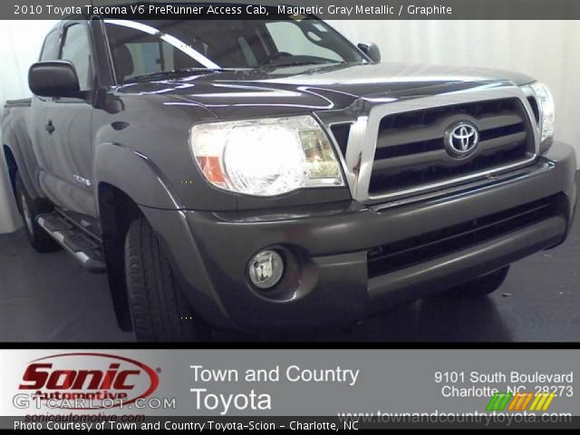 2010 Toyota Tacoma V6 PreRunner Access Cab in Magnetic Gray Metallic