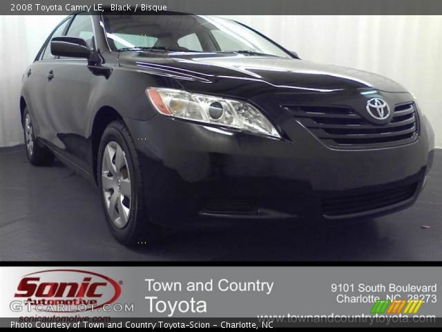 2008 Toyota Camry LE in Black