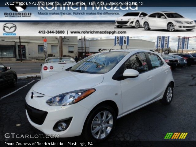 2012 Mazda MAZDA2 Touring in Crystal White Pearl Mica