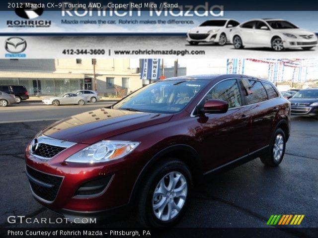 2012 Mazda CX-9 Touring AWD in Copper Red Mica