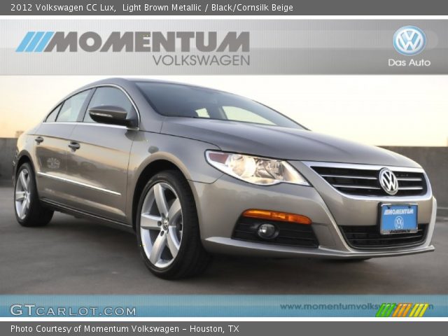 2012 Volkswagen CC Lux in Light Brown Metallic