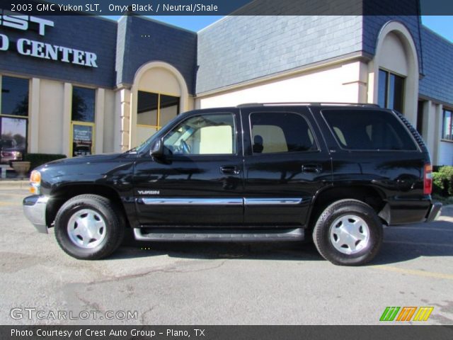 2003 GMC Yukon SLT in Onyx Black
