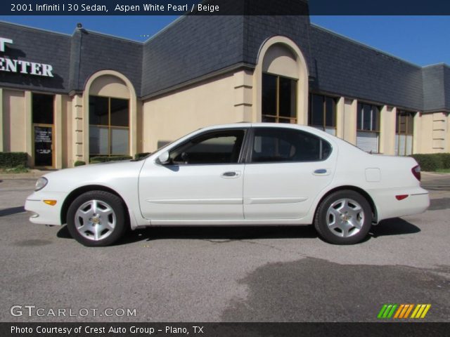 2001 Infiniti I 30 Sedan in Aspen White Pearl