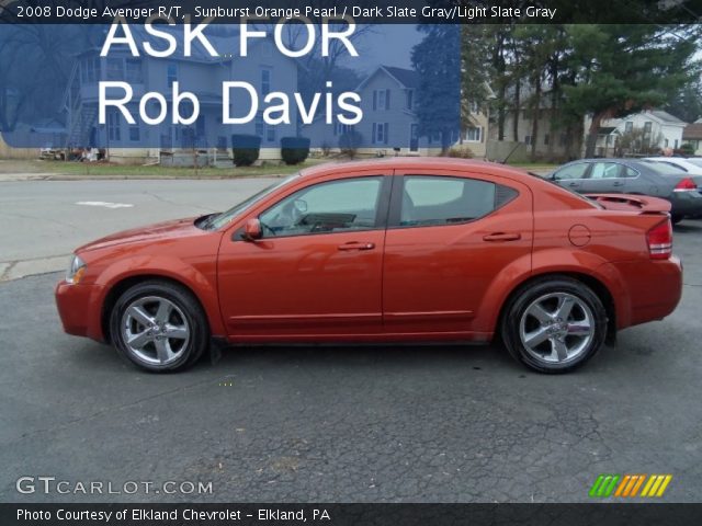 2008 Dodge Avenger R/T in Sunburst Orange Pearl