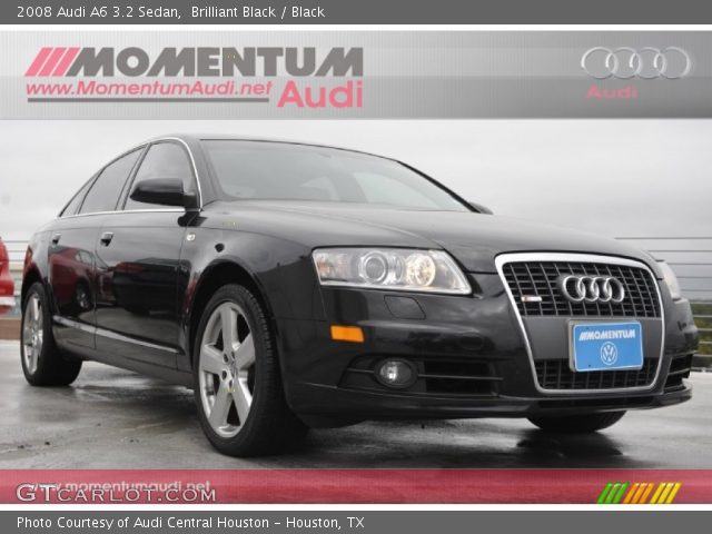 2008 Audi A6 3.2 Sedan in Brilliant Black