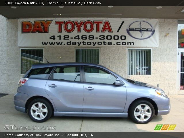 2006 Toyota Matrix XR in Cosmic Blue Metallic