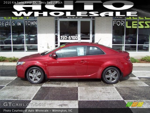 2010 Kia Forte Koup EX in Spicy Red