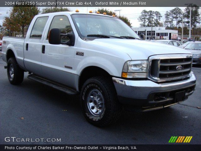 2004 Ford F250 Super Duty FX4 Crew Cab 4x4 in Oxford White