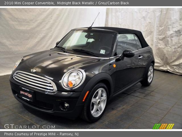 2010 Mini Cooper Convertible in Midnight Black Metallic