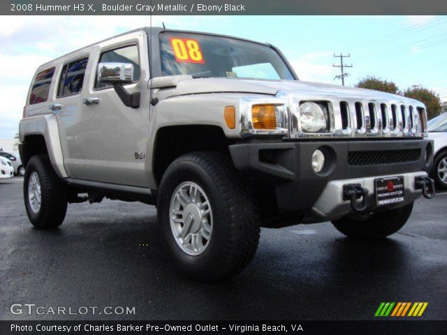 2008 Hummer H3 X in Boulder Gray Metallic