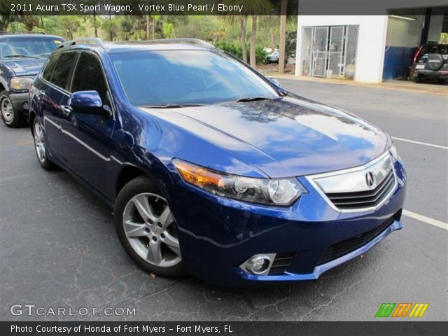 2011 Acura TSX Sport Wagon in Vortex Blue Pearl