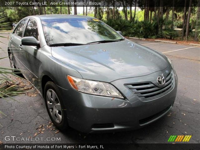 2007 Toyota Camry LE in Aloe Green Metallic