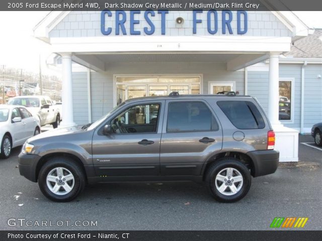 2005 Ford Escape Hybrid 4WD in Dark Shadow Grey Metallic