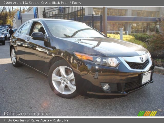 2009 Acura TSX Sedan in Crystal Black Pearl