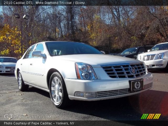 2010 Cadillac DTS  in White Diamond Tri-coat