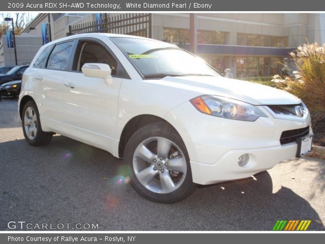 2009 Acura RDX SH-AWD Technology in White Diamond Pearl