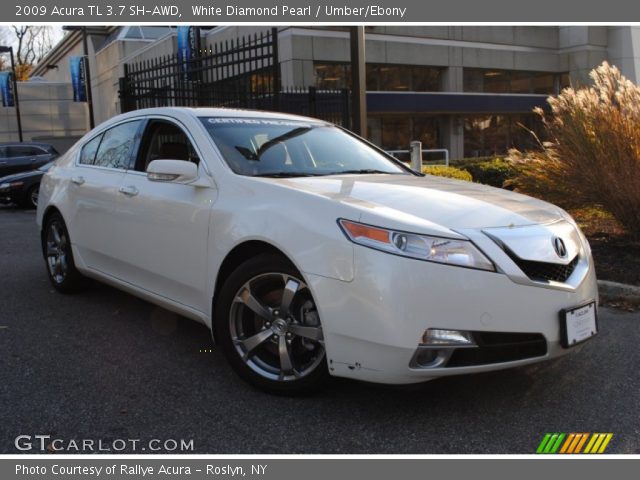 2009 Acura TL 3.7 SH-AWD in White Diamond Pearl