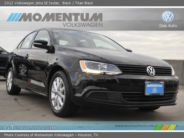2012 Volkswagen Jetta SE Sedan in Black