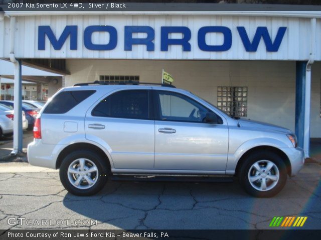 2007 Kia Sorento LX 4WD in Silver