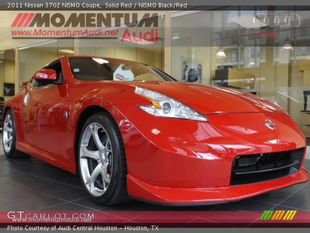 2011 Nissan 370Z NISMO Coupe in Solid Red