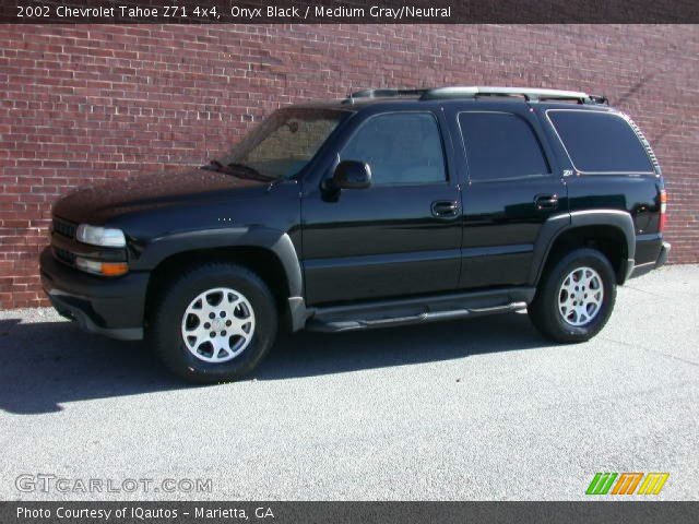 2002 Chevrolet Tahoe Z71 4x4 in Onyx Black