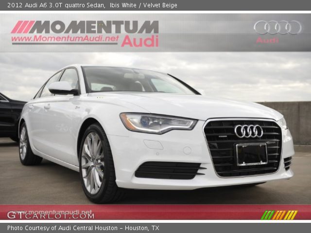 2012 Audi A6 3.0T quattro Sedan in Ibis White