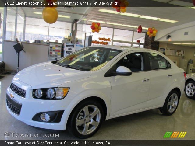 2012 Chevrolet Sonic LTZ Sedan in Summit White