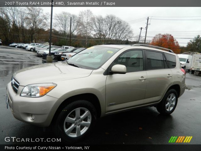 2007 Toyota RAV4 Limited 4WD in Savannah Metallic