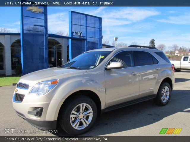2012 Chevrolet Equinox LT AWD in Gold Mist Metallic